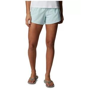 Columbia Women's Bogata Bay Stretch Shorts Omni-Shade UPF 50 Size XL, Mint NWT